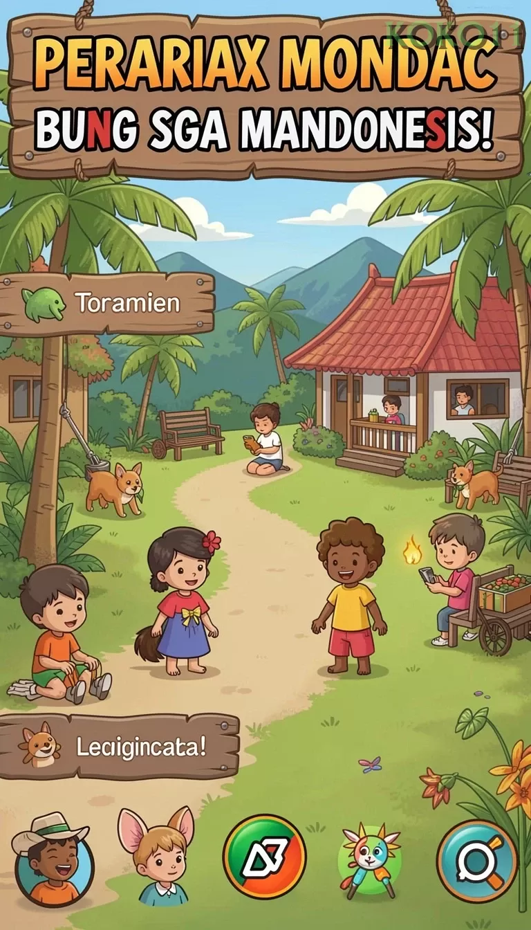 Cuplikan layar IKONTOTO — pengaturan akun