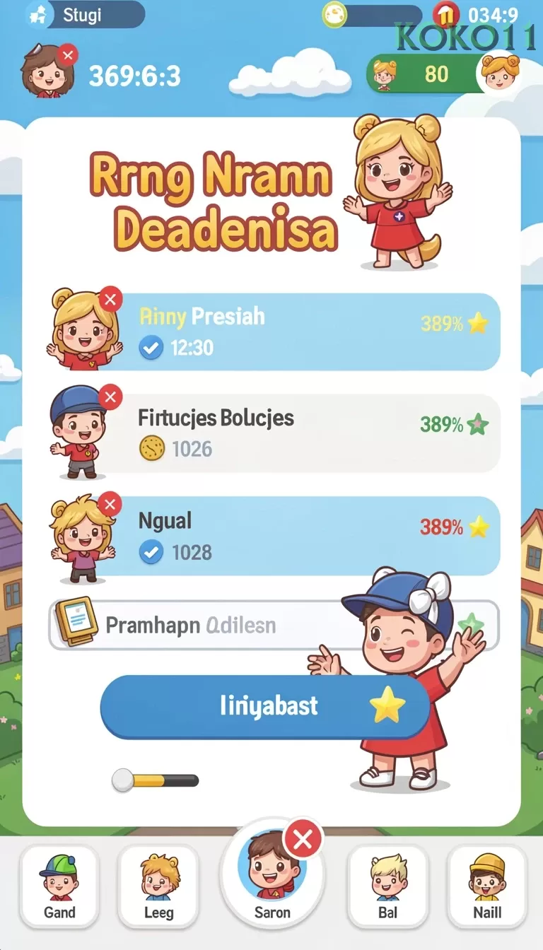 Cuplikan layar QUARKPLAY — aktivitas