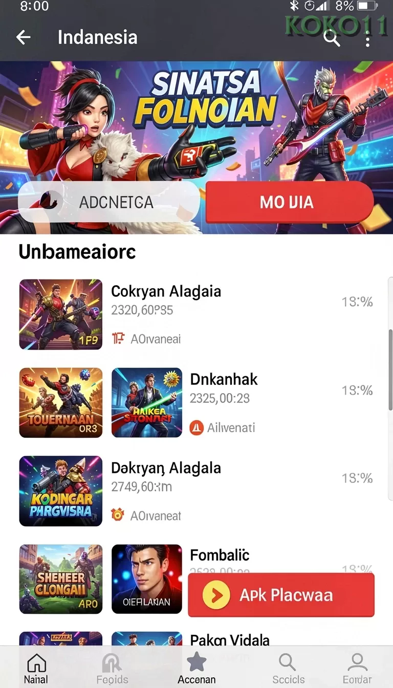 Cuplikan layar MEME4D — halaman utama